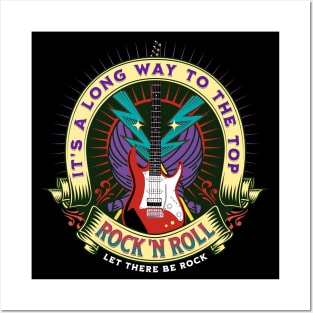 Long Way To Rock N Roll Posters and Art